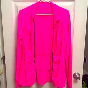 Hot pink women’s Victoria Secrets vsx sexy sport large jacket